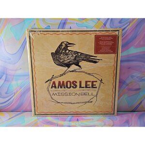 Amos Lee - Mission Bell (Record, 2022) New Sealed, Oakwood Color, Gatefold